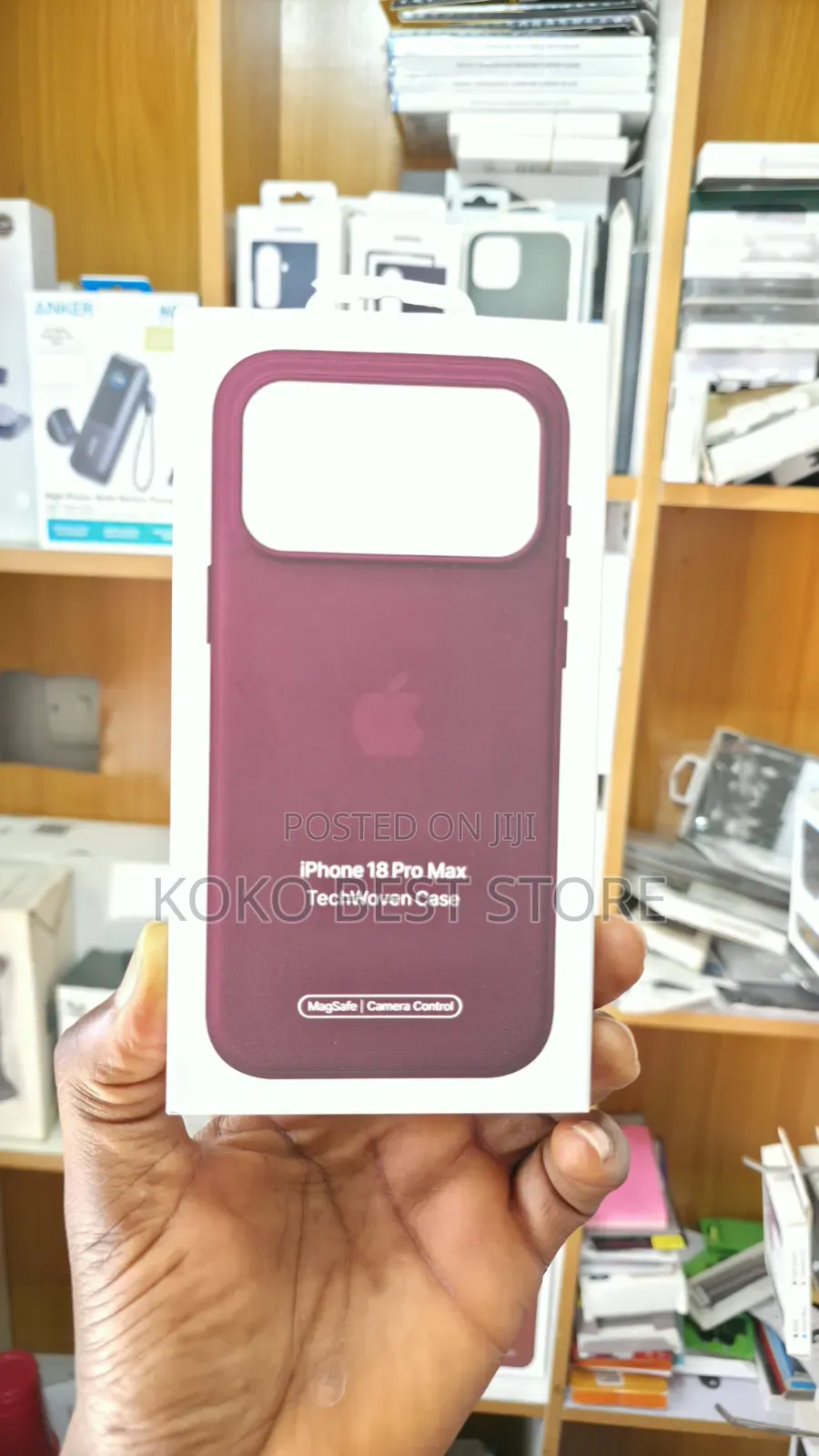 iPhone 18 Pro Max TechWoven Case
MagSafe Camera Control