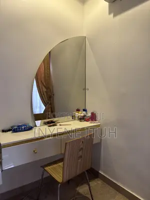 TV Console, Mirror, Drawer and Chair