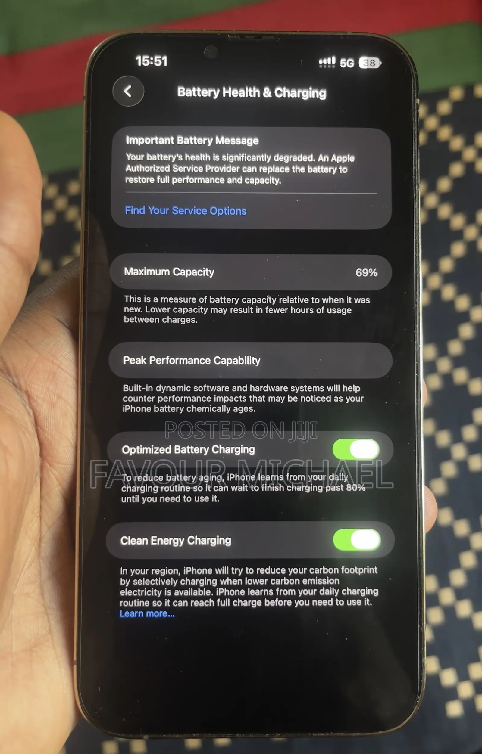 Apple iPhone 13 Pro Max 128 GB Gold