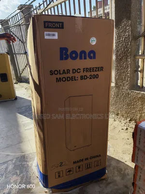 Bona 6 Steps Solar Upright Freezer 200 Liter Fast in Maker Ice Block