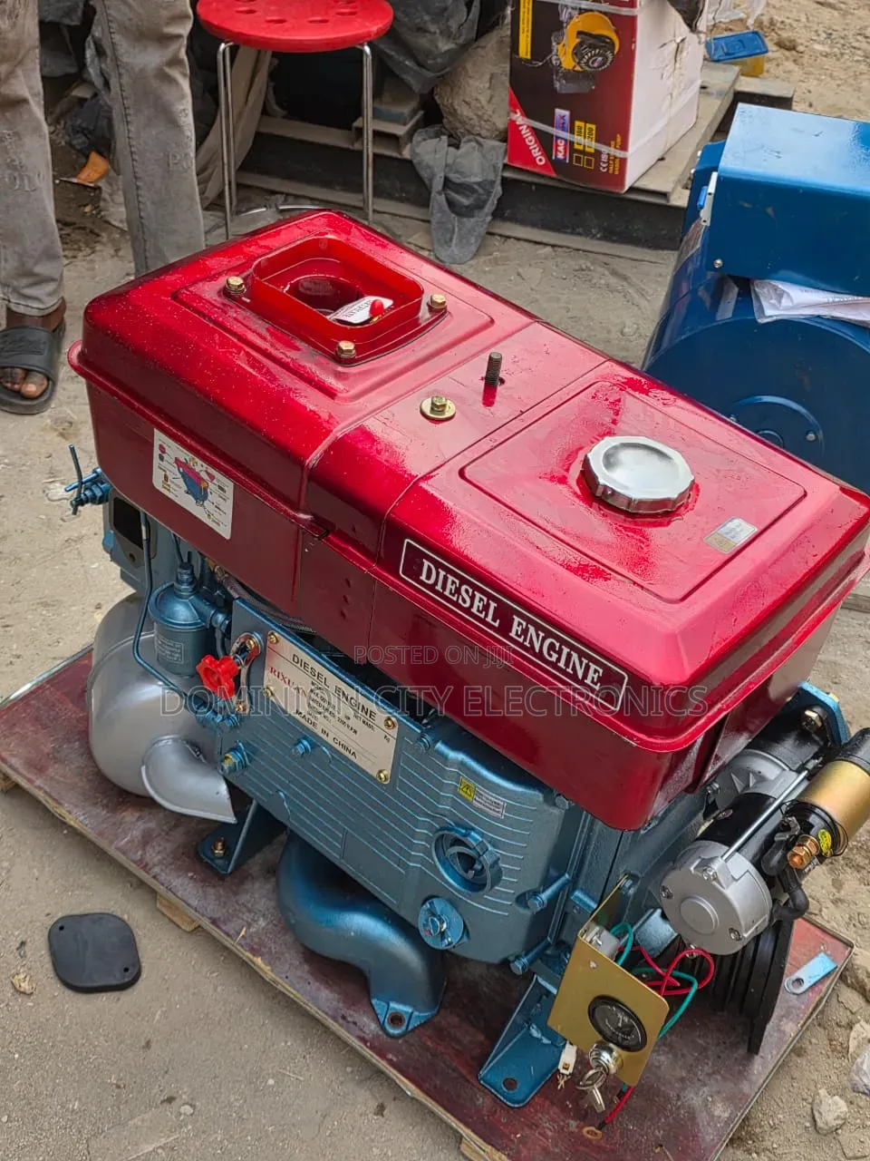Basic Diesel Generator 1115 Half Engine
