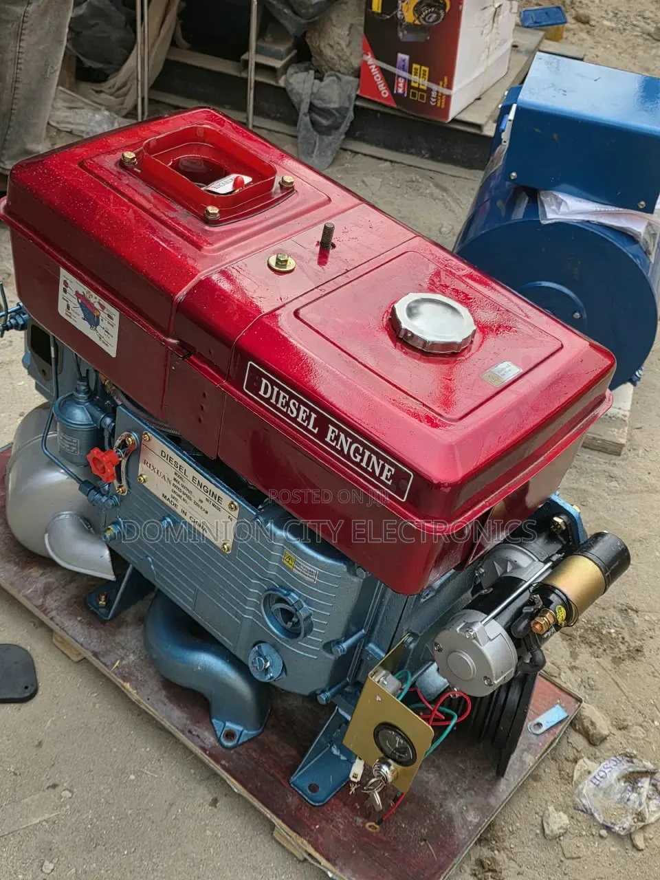 Basic Diesel Generator 1115 Half Engine