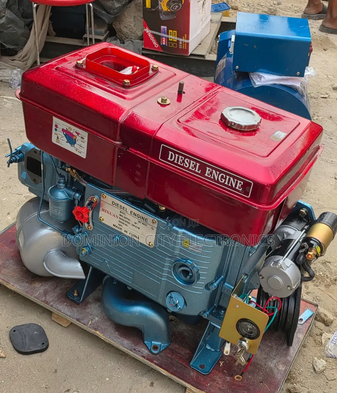 RIXUAN BASIC DIESEL GENERATOR 1115 Half Engine Key Start