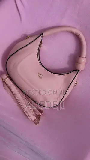 Pink Structured Bag