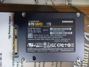 1 Terabytes Samsung SATA SSD