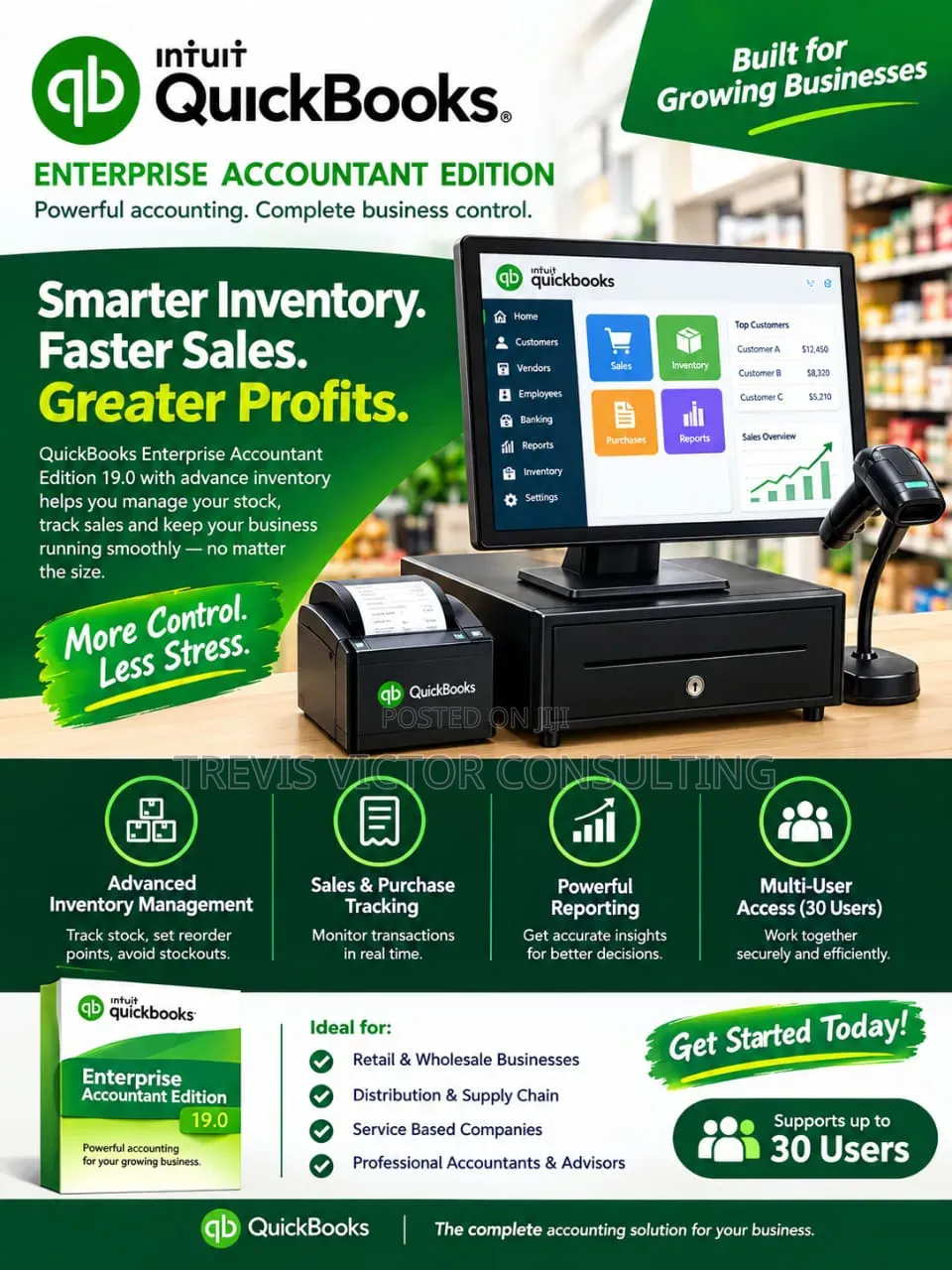 QuickBooks Point of Sales Multistore Level 12.0