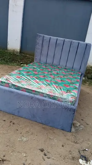 Brand New 4 by 6 Bedframe and Mattress