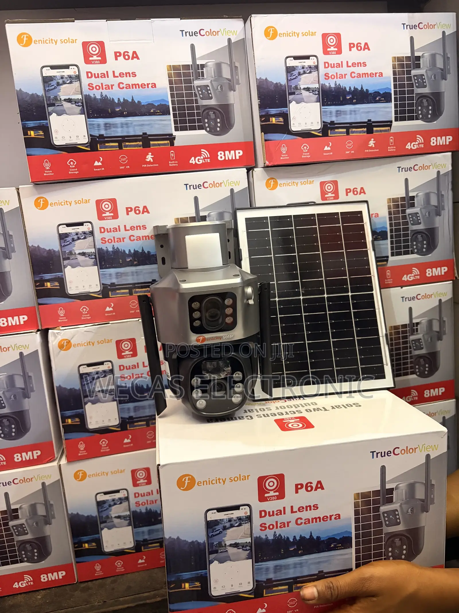 Daul Lens 4g Solar Camera
