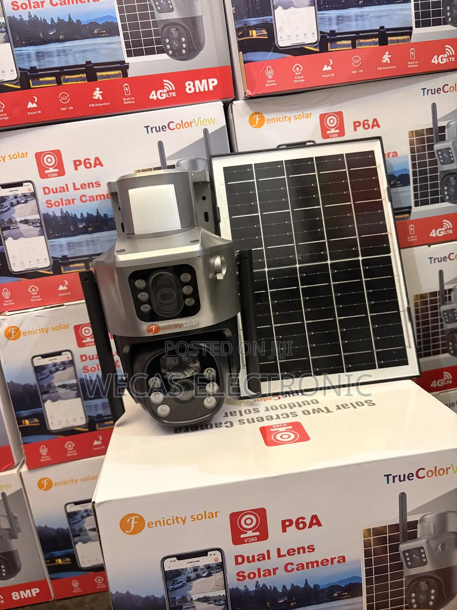 Daul Lens 4g Solar Camera