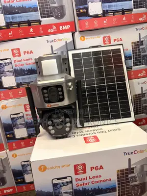 Daul Lens 4g Solar Camera