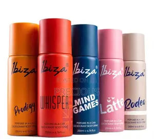 Ibiza Perfume Body Spray 200ml - Long Lasting Sweet Spray - Pack of 1