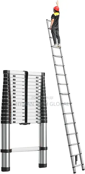 22FT, 6.8M Aluminum Telescopic Ladder