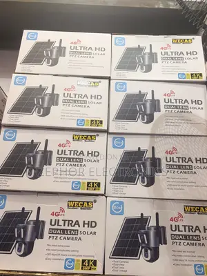 Ubox Dual Lens 4g Solar Camera 8mp