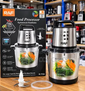 RAF 15L 1000W Heavy Duty Yam Pounder and Food Processor