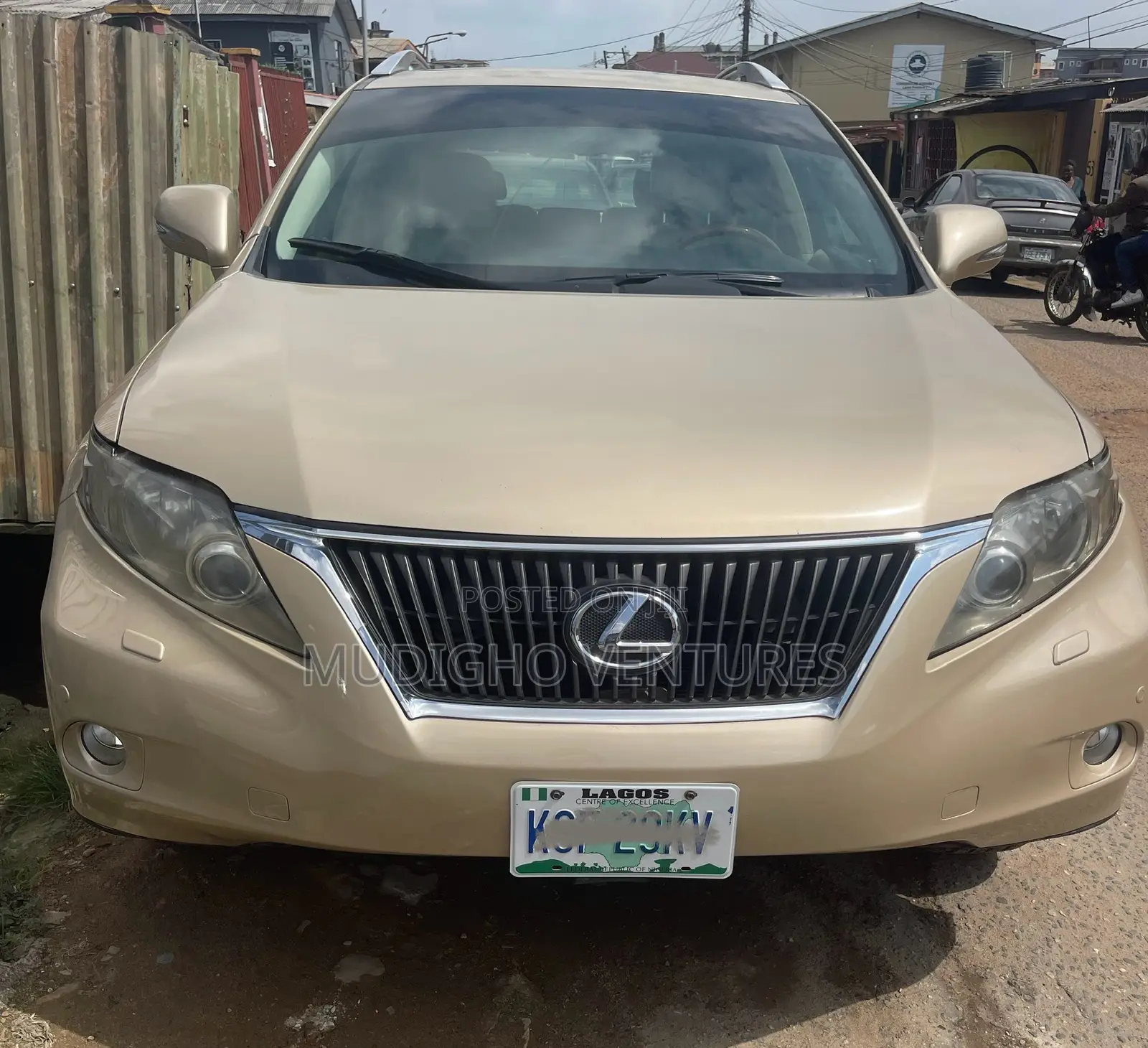 Lexus RX 350 2010 Gold