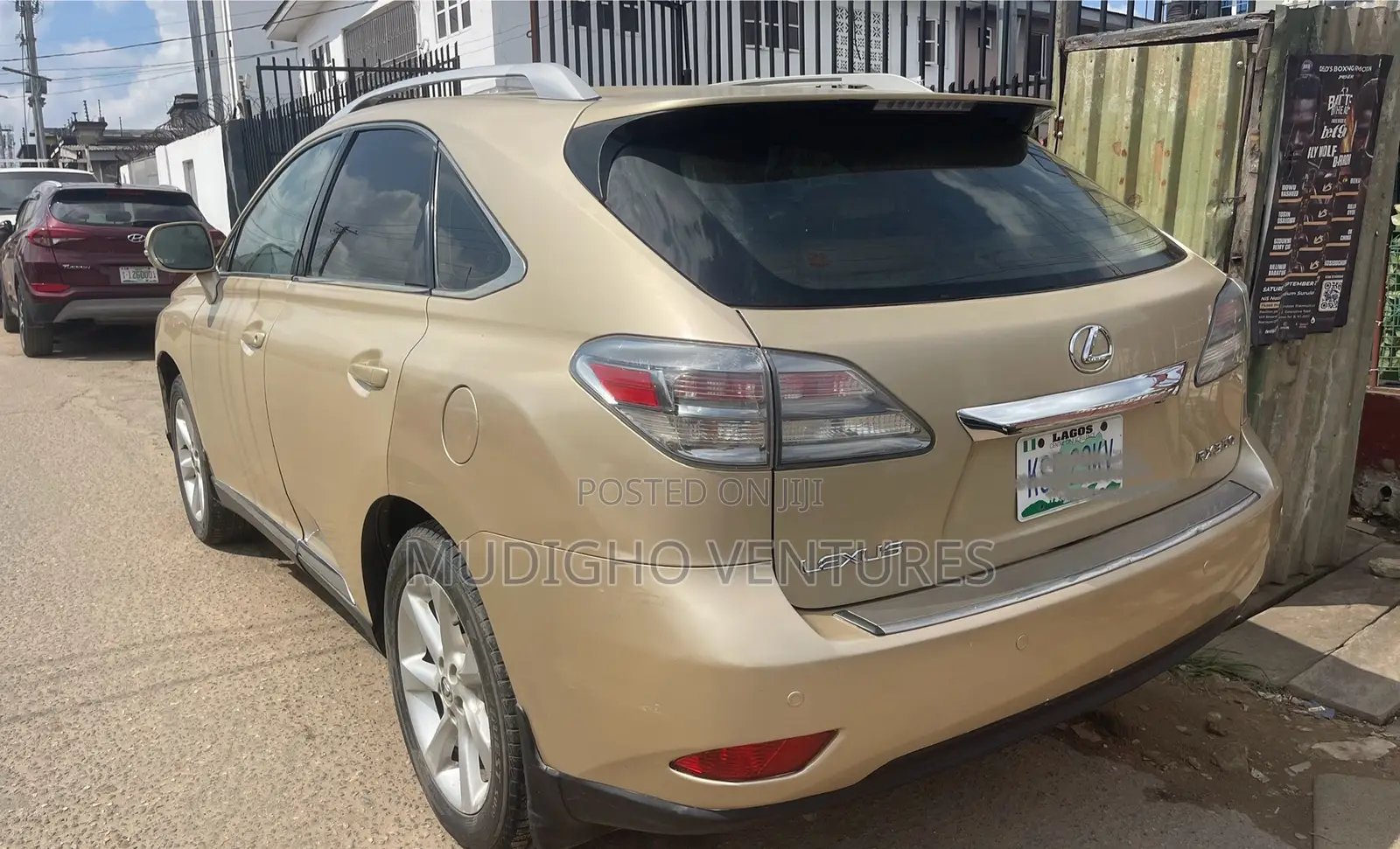Lexus RX 350 2010 Gold