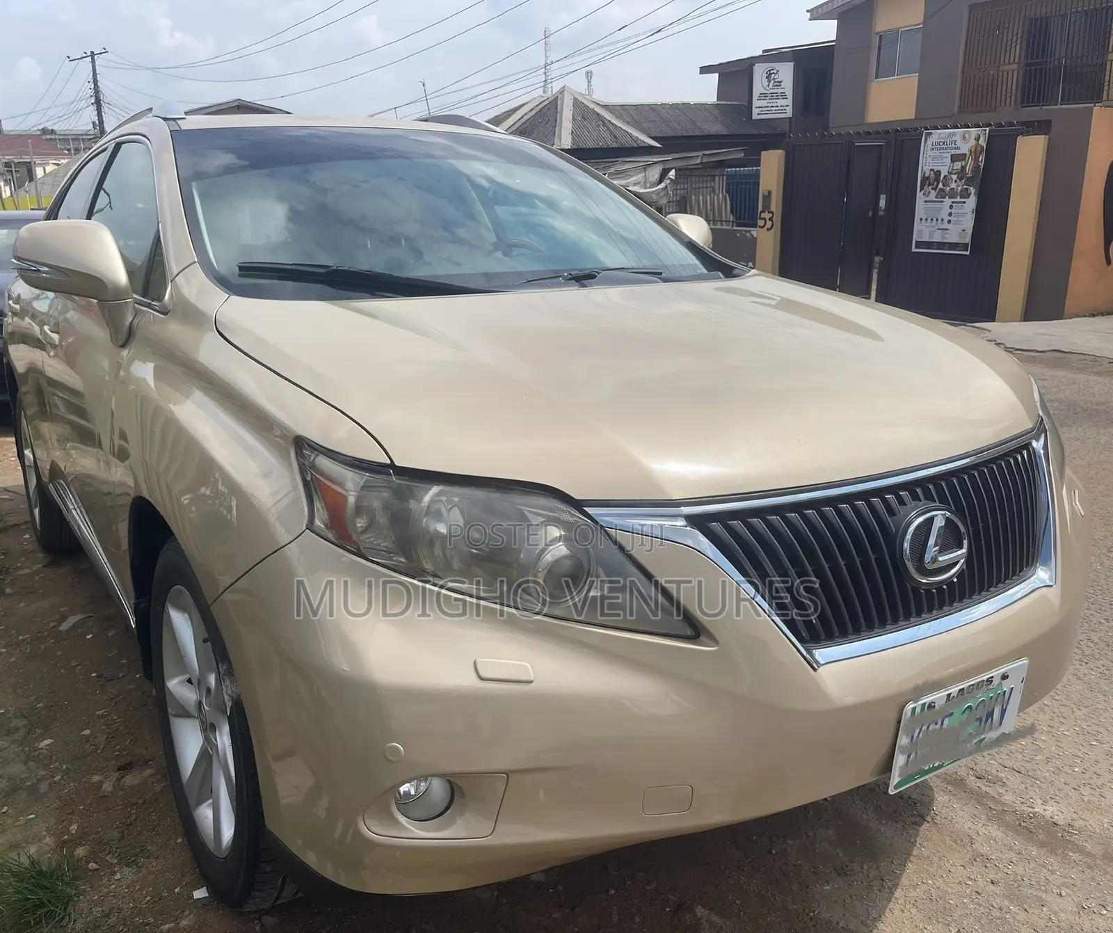 Lexus RX 350 2010 Gold
