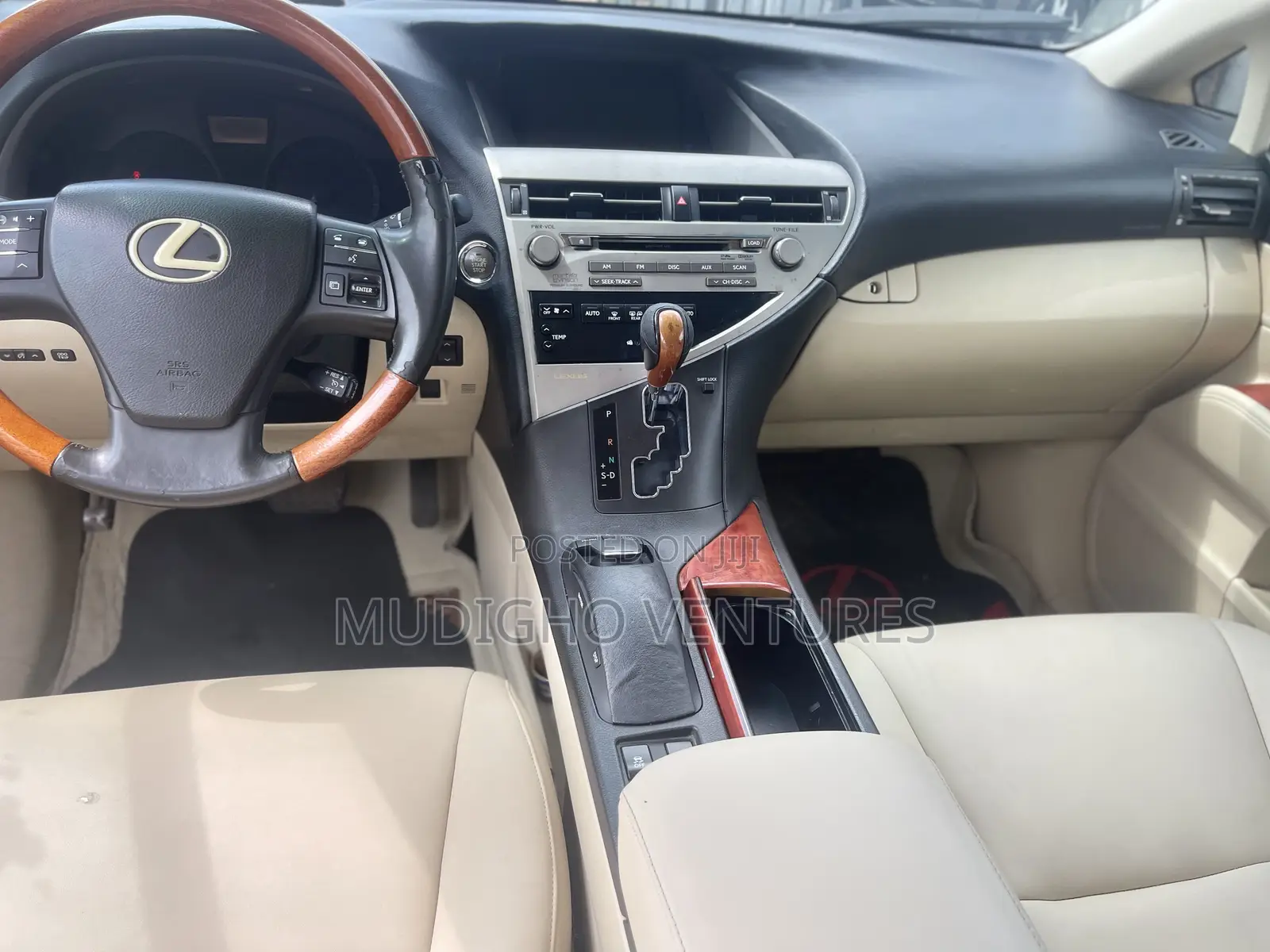 Lexus RX 350 2010 Gold