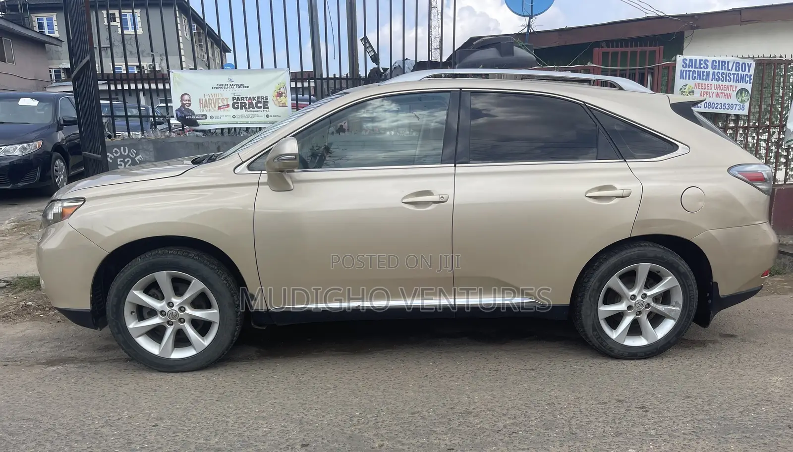 Lexus RX 350 2010 Gold