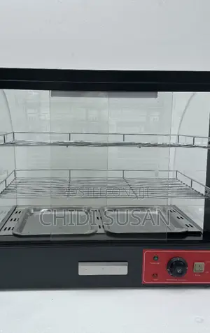 2 Plate Snacks Display Warmer