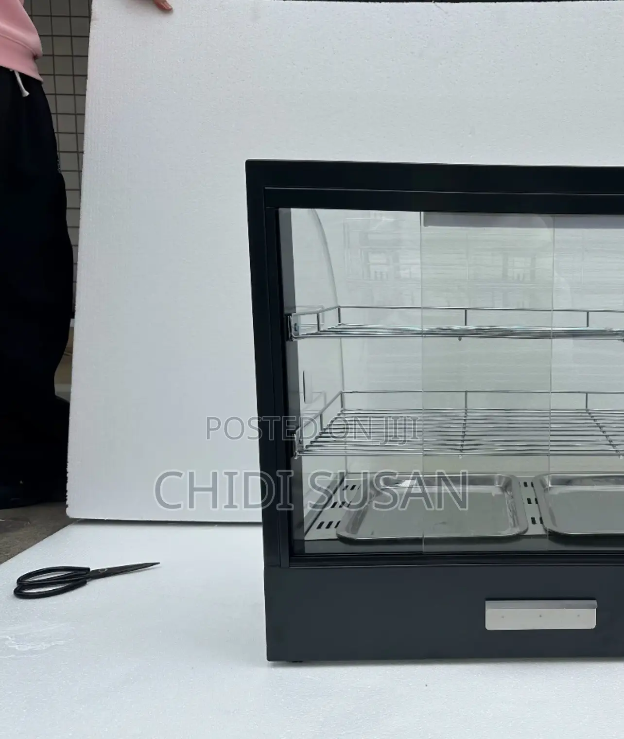 2 Plate Snacks Display Warmer