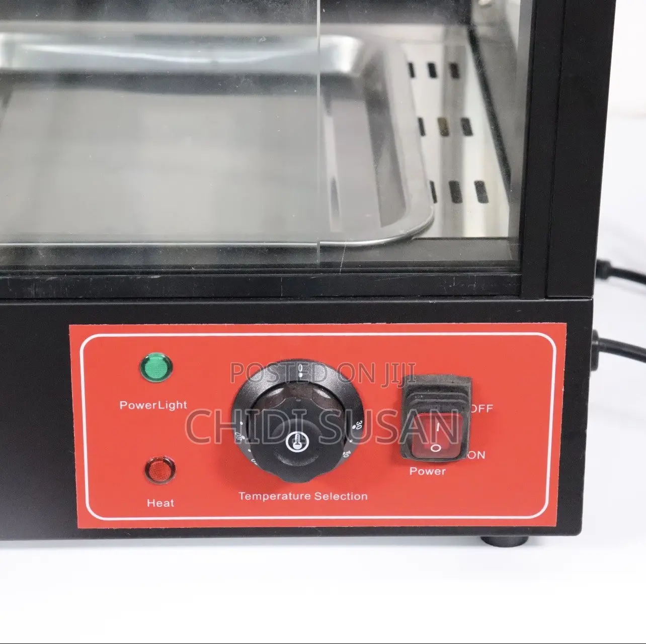 2 Plate Snacks Display Warmer