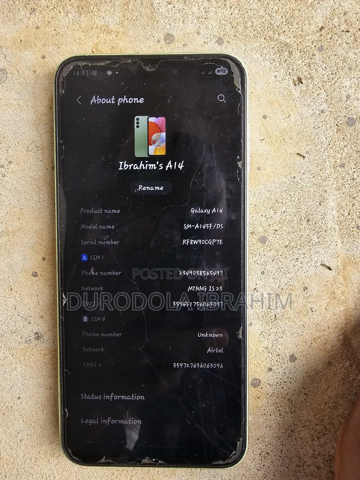 Samsung Galaxy A14 128 GB Green