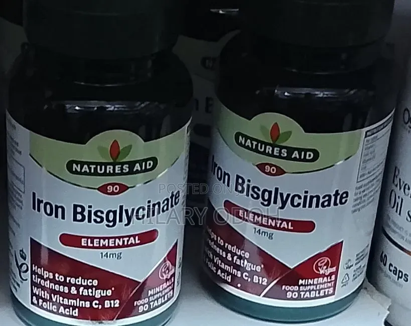 Natures Aid Iron Bisglycinate