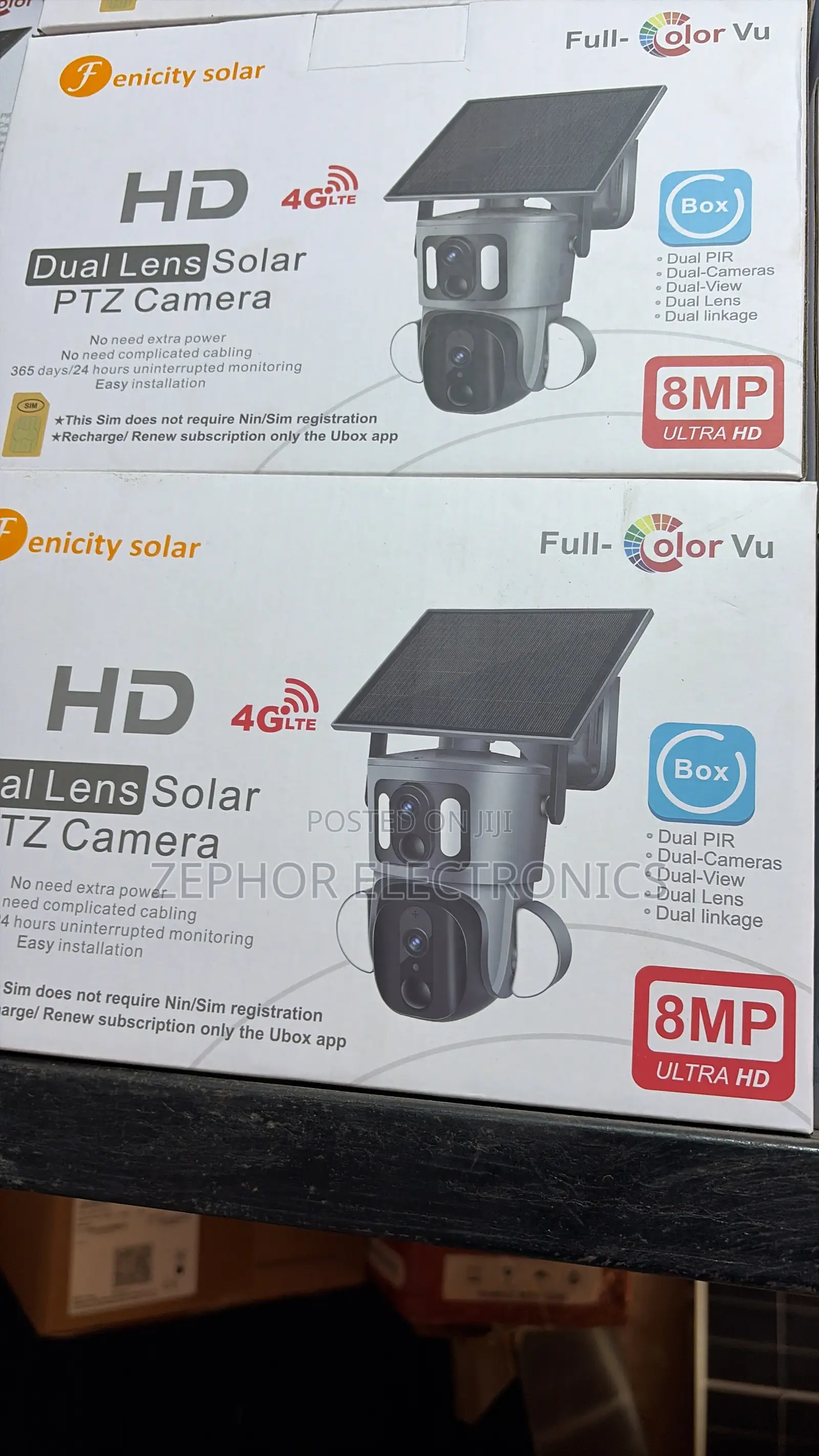 Double Lens Ubox Camera