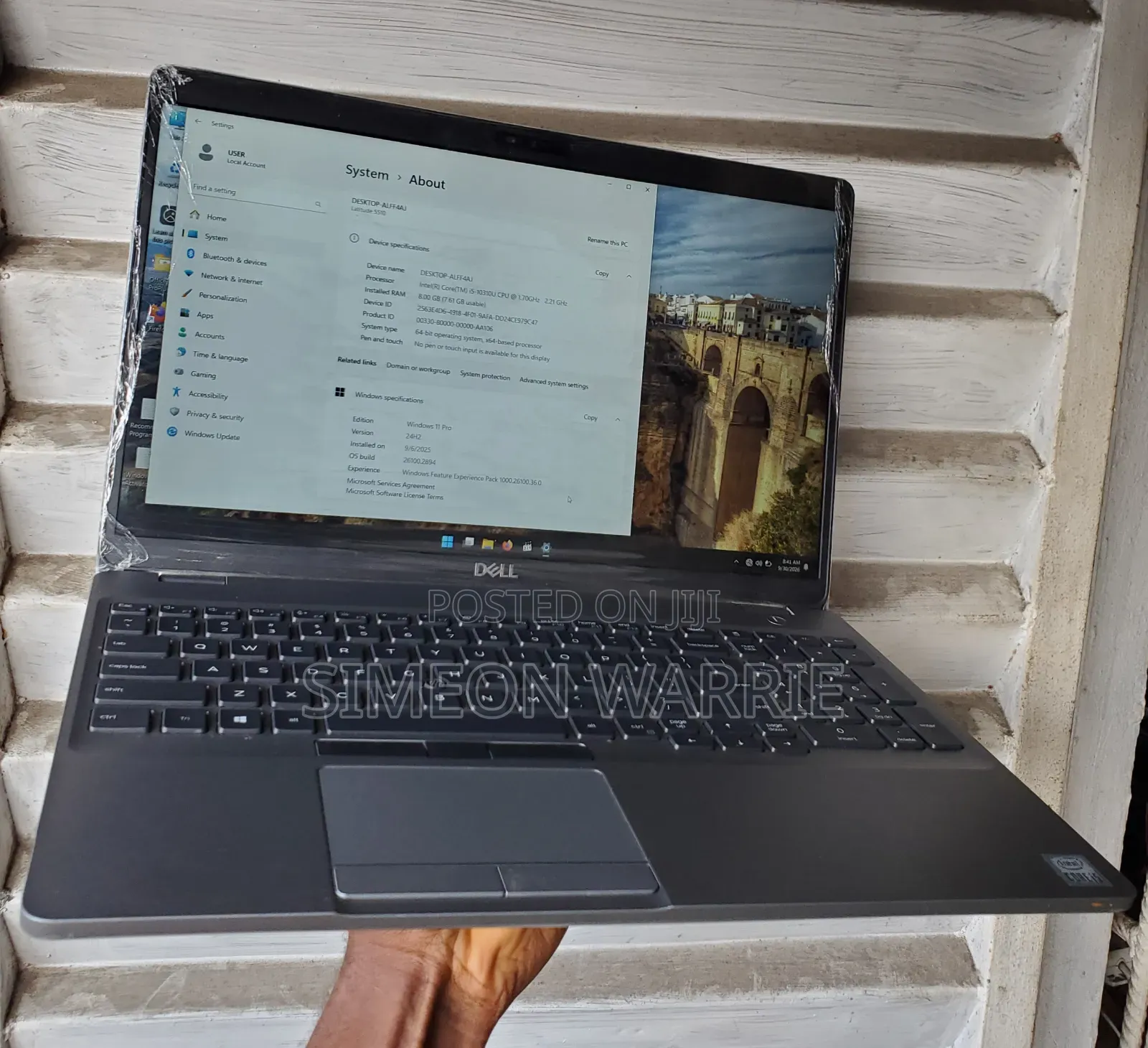 Laptop Dell Latitude 5510 8GB Intel Core i5 SSD 256GB