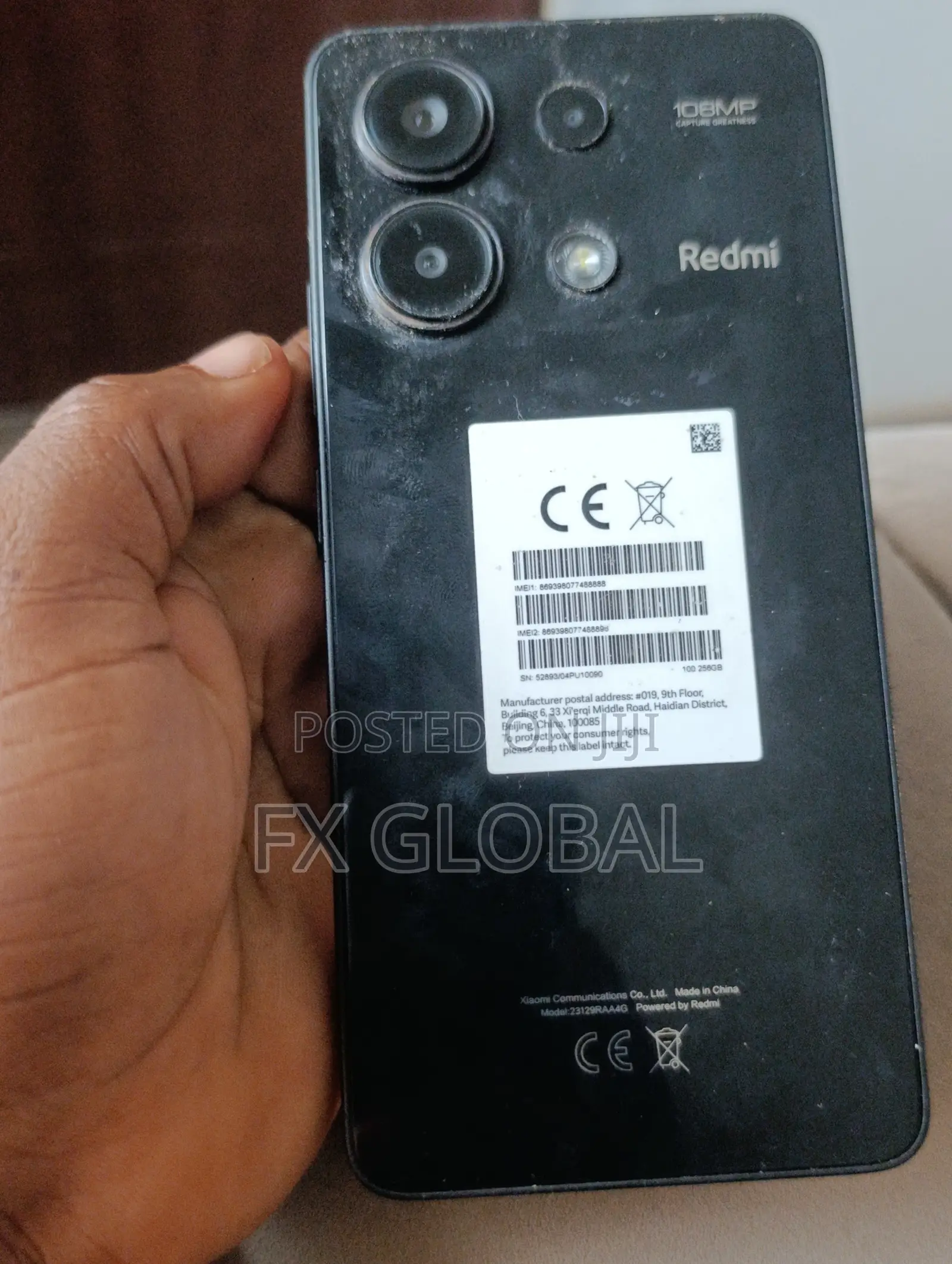 Xiaomi Redmi Note 13 256 GB Gray