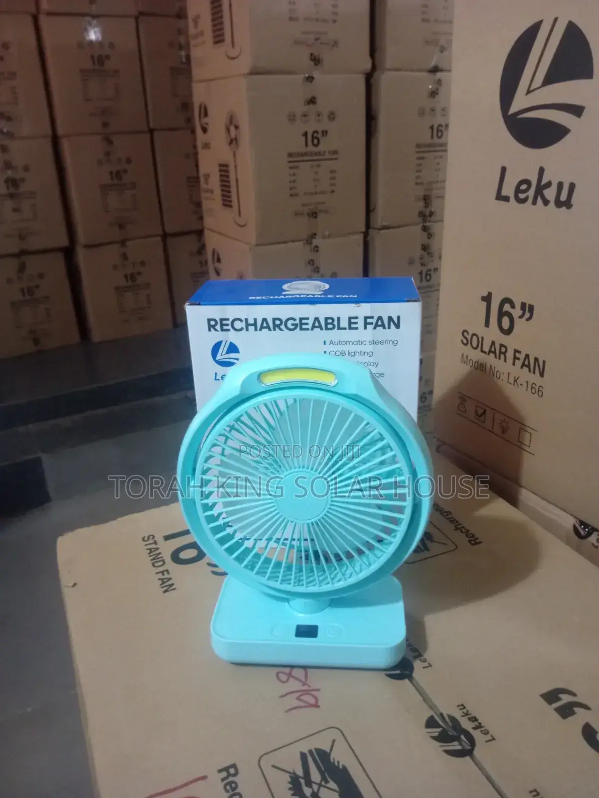 LK-268 Rechargeable Fan