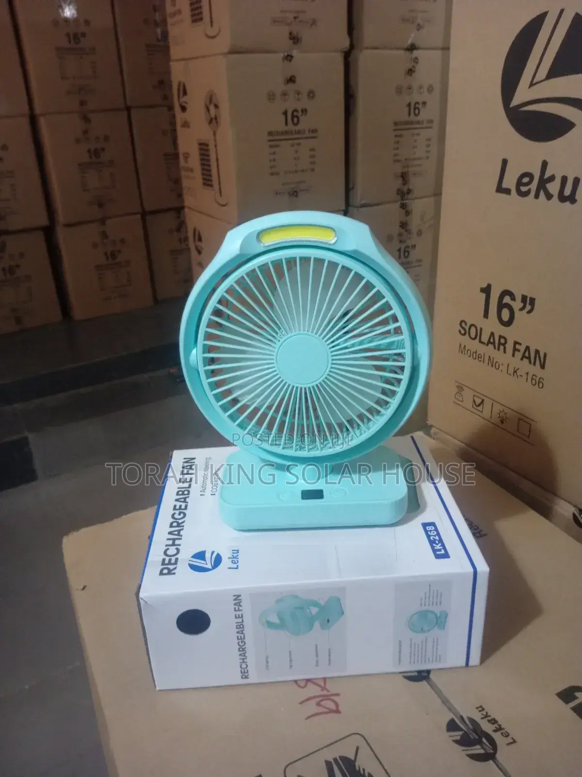 LK-268 Rechargeable Fan