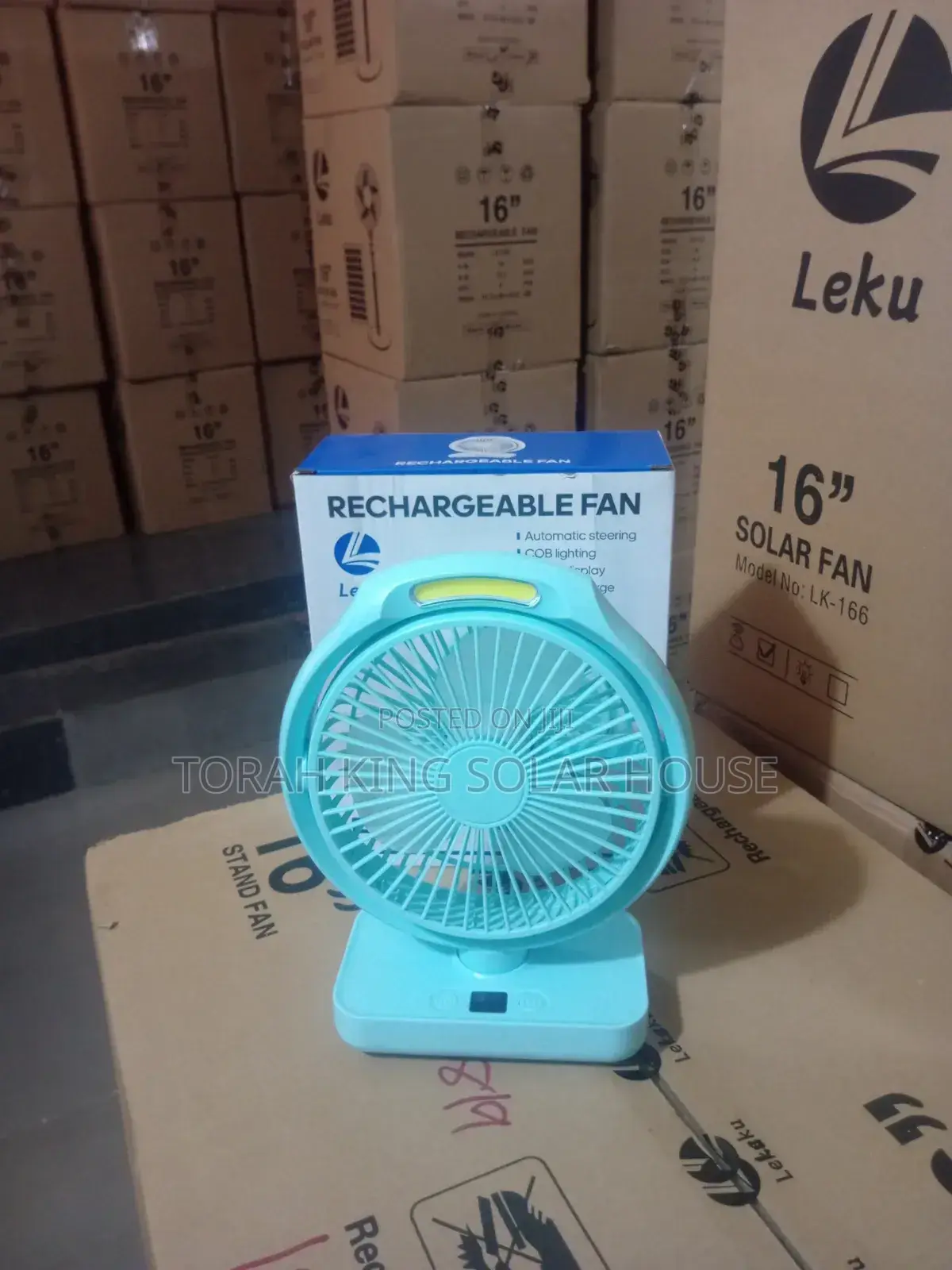 LK-268 Rechargeable Fan