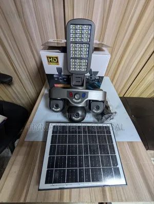 HD UTRALHD SOLAR PTZ CAMERA Solar Light Camera Cameras 3 Lens V380