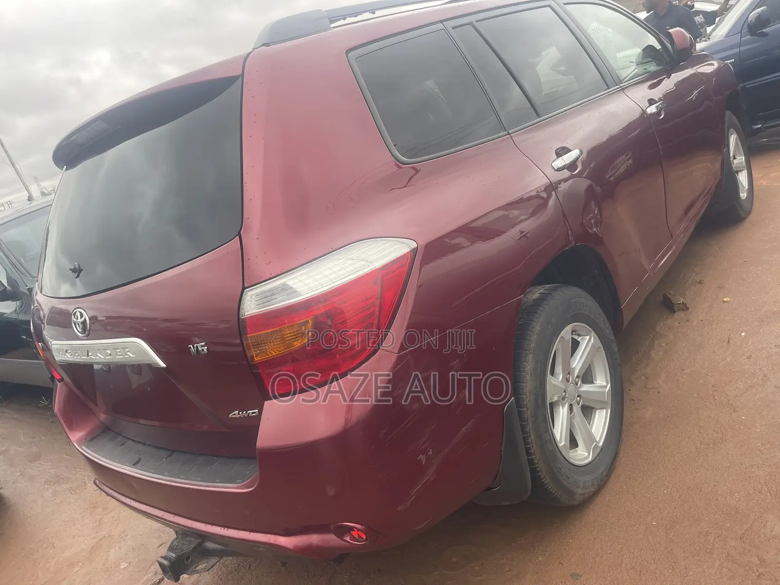 Toyota Highlander 2010 Red