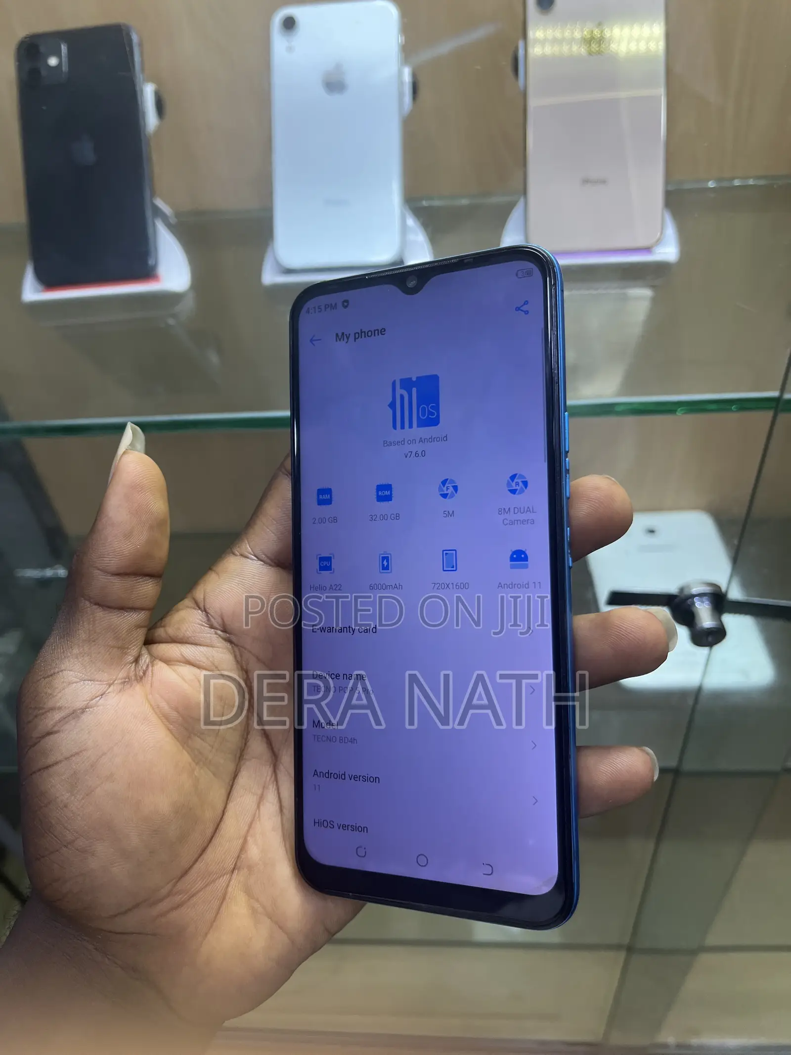 Tecno Spark 5 Pro 64 GB Blue