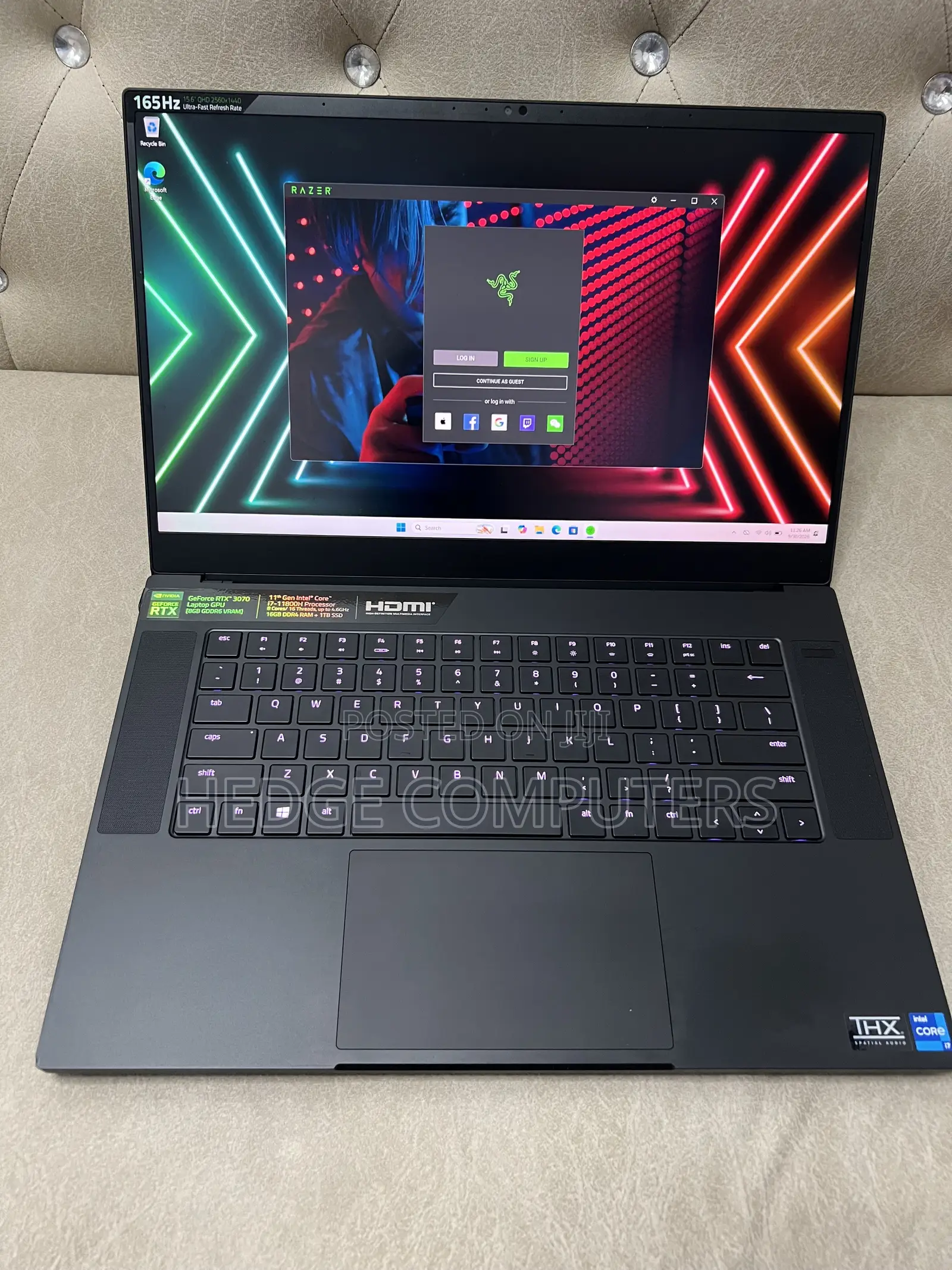 Laptop Razer Blade 16GB Intel Core i7 SSD 1T