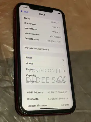 Apple iPhone 11 64 GB Red