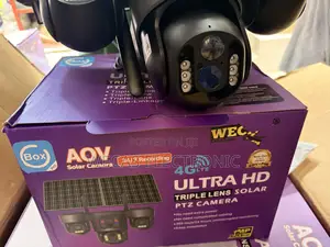 Ubox 3lens Solar 4g Camera