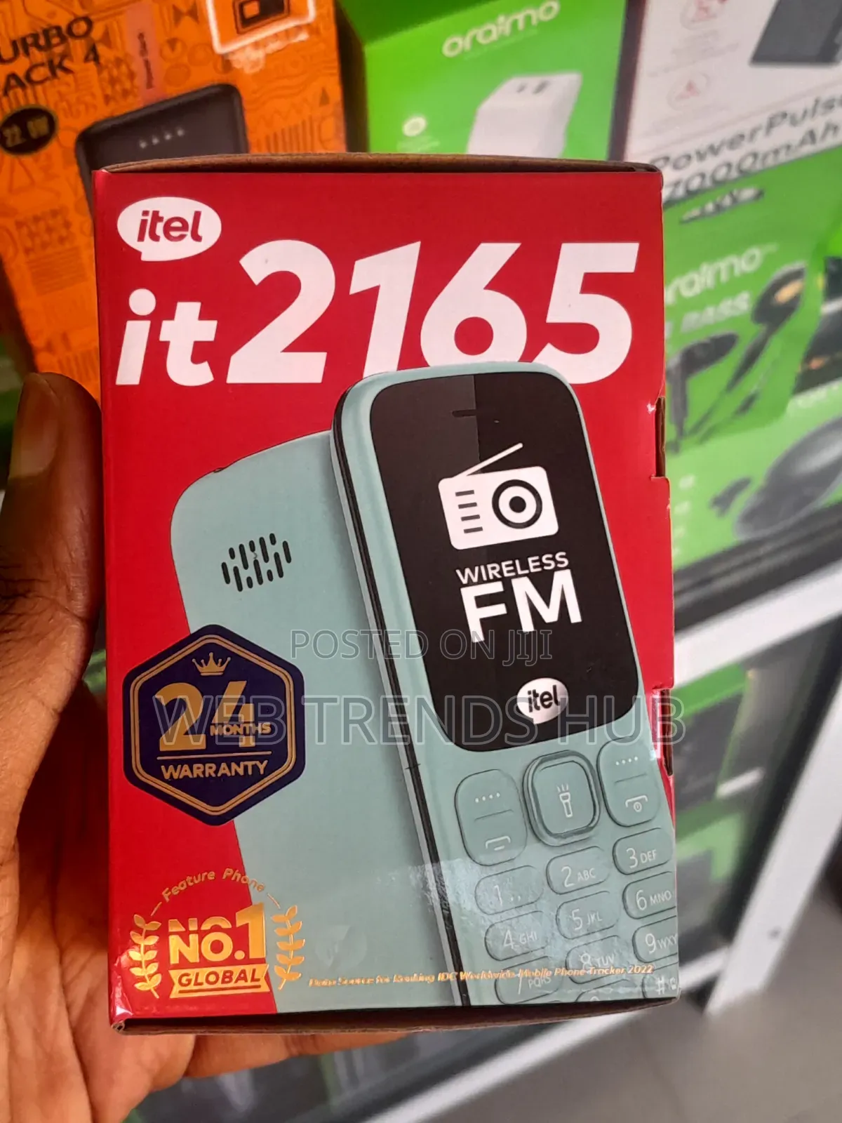 New Itel it2165 Black