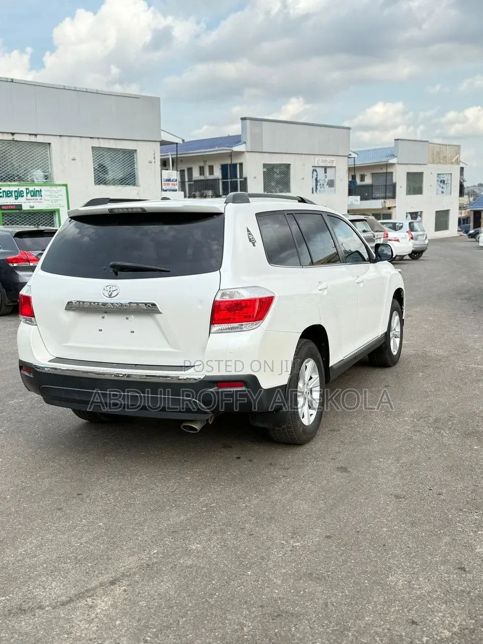 Toyota Highlander SE 2012 White