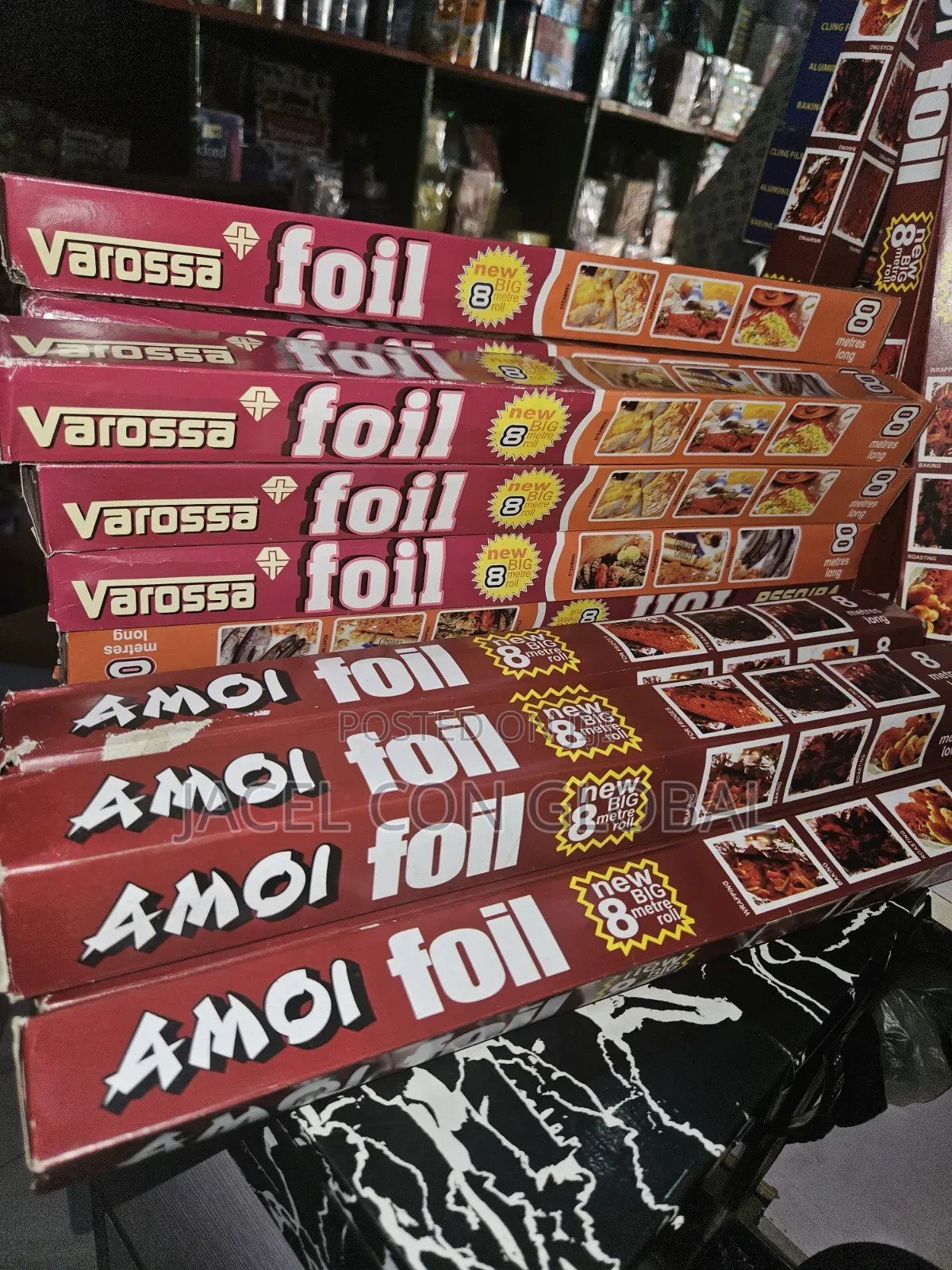 Aluminum Foil Wrap ( 8 Meters Long ]