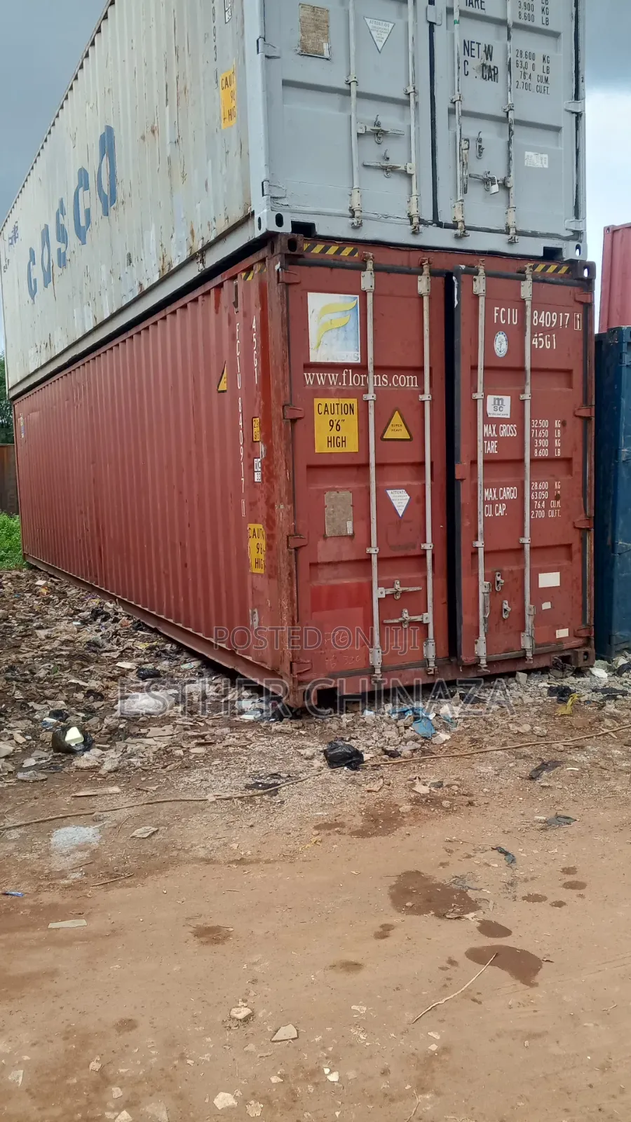 40ft Shipping Container (German)