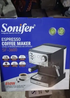 Sonifer 850W 1.6L Espresso Coffee Maker Cappuccino Machine (SF-3600)