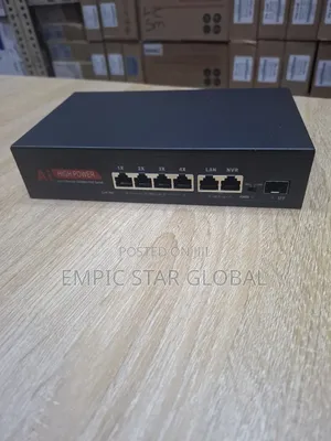 4port Gigabit Poe Switch + 1SFP Port