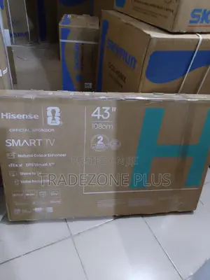 Hisense 43-Inch A4S Smart TV – Clear Screen Modern Look