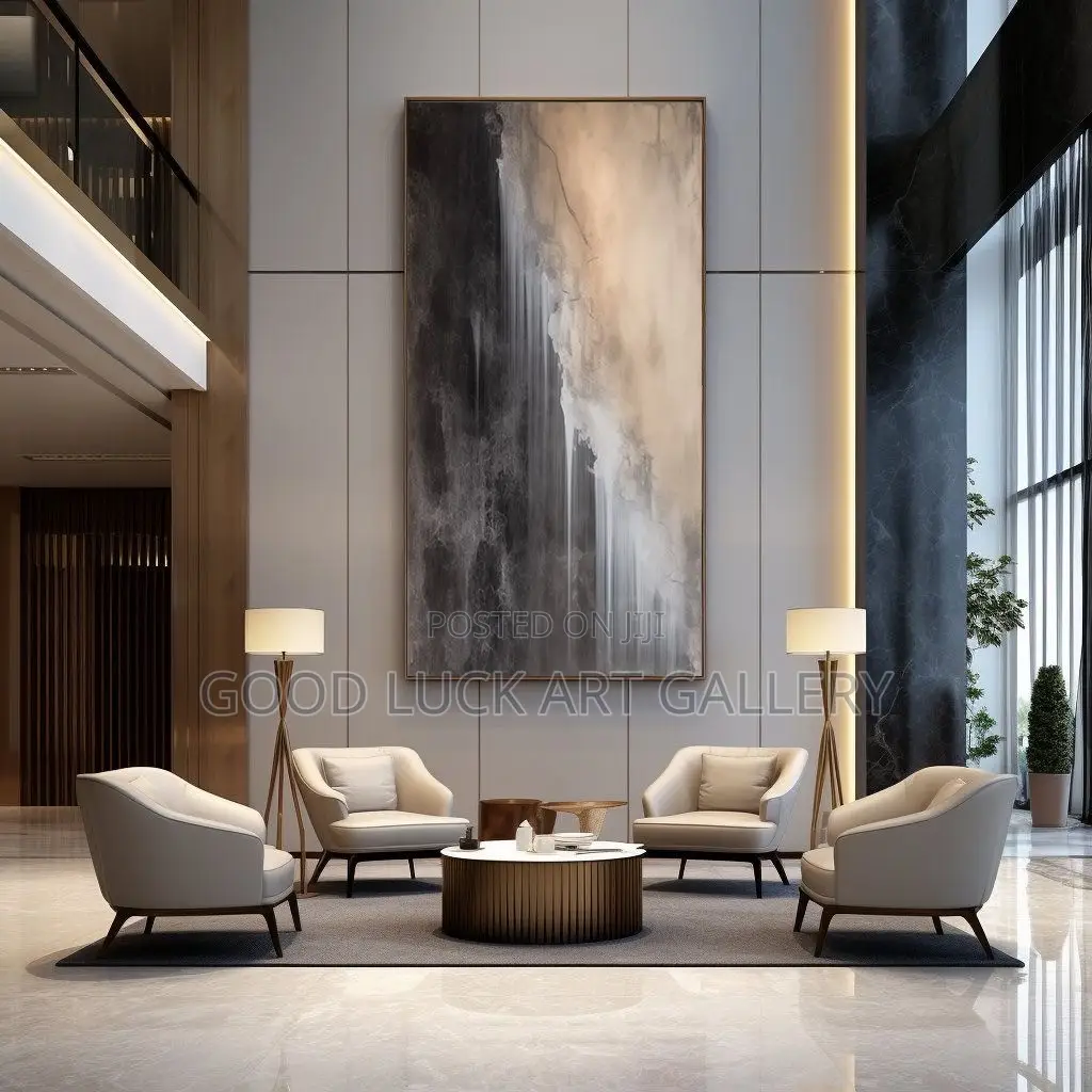 Navy and Gold Wall Art
