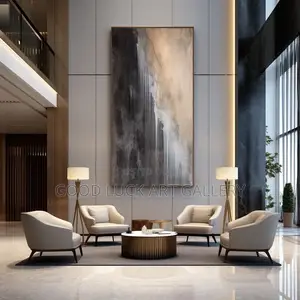 Navy and Gold Wall Art
