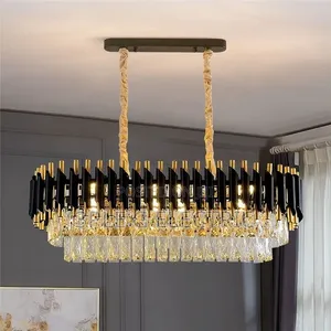 Long Crystal Chandelier Size 800mm
